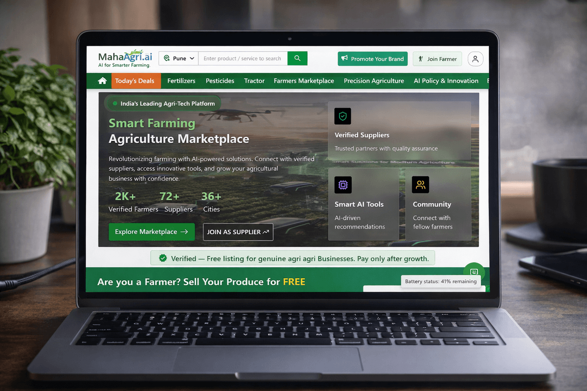 Mahaagri.ai - Digital feature by TechKritika Software